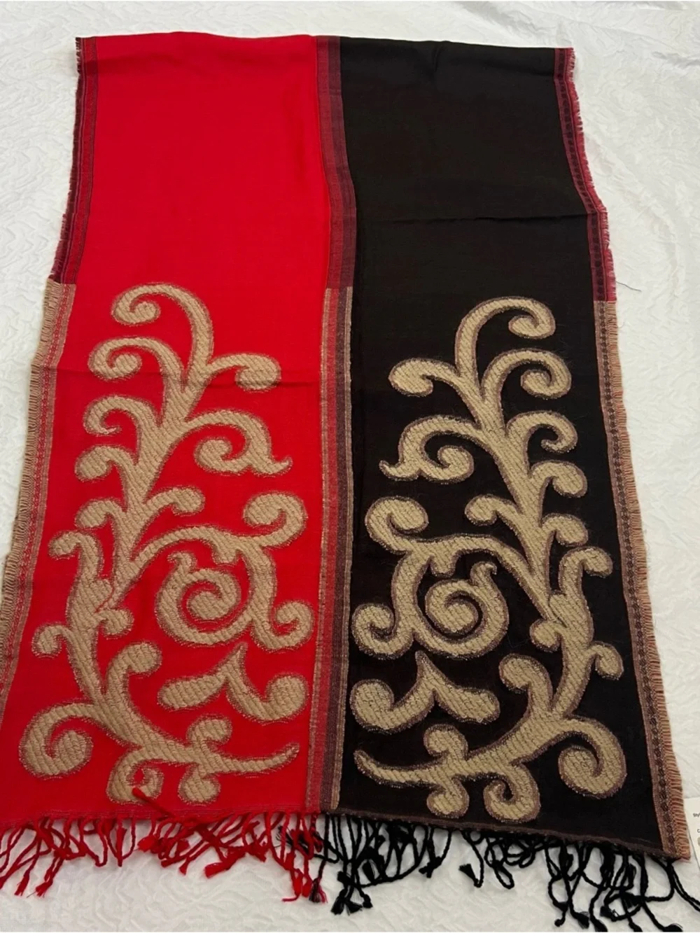 Tolani Pure 100% Wool Scarf – Made in India